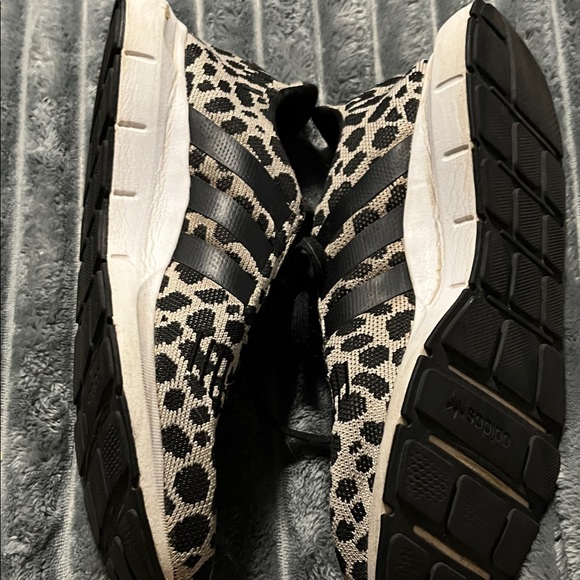 Adidas Women's Leopard Print Sneakers - Picture 4 of 5